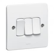 LEGRAND SYNERGY SWITCH 3 GANG 2 WAY