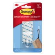 3M COMMAND HOOK 1.8KG P1-CLEAR
