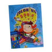 COLORING BOOK & COLORS 80 PAGES
