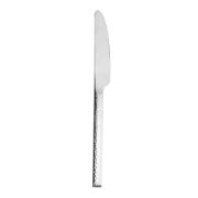LIFESTYLE DINNER KNIFE HAMMERED X2 18/10