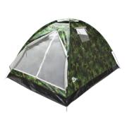 CAMPING TENT FOR 2 PERSON 210CM X 160CM X 120CM CAMOUFLAGE