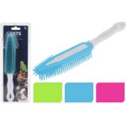 DOG BRUSH 3 ASSORTED COLORS