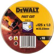 DEWALT DT3507-QZ CUTTING DISC INOX 125MM 10PCS
