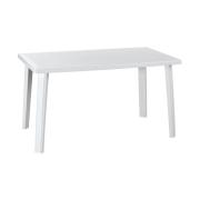 DOMINGO RECTANGULAR TABLE 130X75CM WHITE