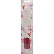 ROURA BLISTER INCENS 20ST PINK FLOWERS