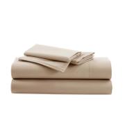 IONION BEDSHEET FITTED COTTON 160X200X28CM SAND