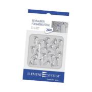 ELEMENT SCREWS FOR TABLE LEGS 4.5X16 MM, GALVANIZED 24PCS