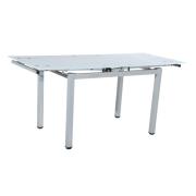 ZEUS TABLE 110-170CM WHITE