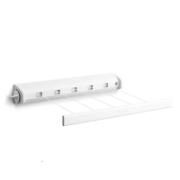 BRABANTIA PULL-OUT CLOTHES LINE, 22 METRES - WHITE