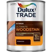 DULUX ULTIMATE WOODSTAIN 1LTR - RICH MAHOGANY ROSEWOOD
