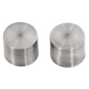END STOPPER 28MM CHRM 2PC