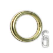 RINGS WITH HOOK 12MM GOLD 10PCS PLASTIC