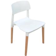 ELINA PP DINNING CHAIR WHITE
