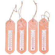 TERRACOTTA THERMOMETER 4 ASSORTED DESIGNS