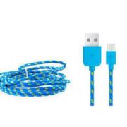 CABLE MICRO USB LED CONNECT 1M