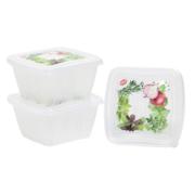 SNIPS FRESH CONTAINER SQUARE  0.25LTR  3PCS