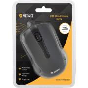 YENKEE WIRED MOUSE SUVA BLACK