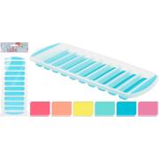 ICE CUBE MAKER PP TPR 6 ASSORTED COLORS 