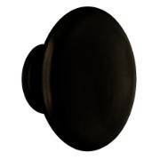 DOOR HANDLE 0118 CIRCLE BOWL BLACK SOFT TOUCH