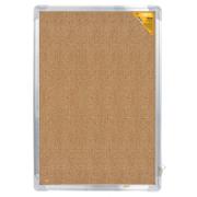 CORKBOARD 45X60 DOUBLE SIDE WITH FRAME