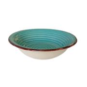 LIFESTYLE SOUP PLATE 21CM TURQUOISE