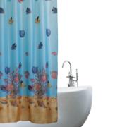 SHOWER CURTAIN POLYESTER PRINTED 180CM X 180CM