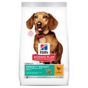 HILLS SCIENCE PLAN ADULT DOG PERFECT WEIGHT SMALL & MINI CHICKEN 1.5KG