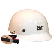 CAT WHITE BUMP CAP