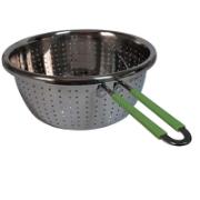 STRAINER WITH HANTLE 24CM STAINLESS STEEL