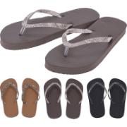SLIPPER WOMAN 3 ASSORTED COLORS 1PAIR