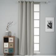 EASY HOME CURTAIN BLACKOUT PIKE 140X260CM GREY