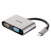 D-LINK DUB-V210 ADAPTER 2IN1 USB-C/HDMI