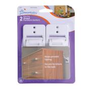 DREAMBABY HINGED FURNITURE STRAPS/ANCHORS 2PK (PATENTED)