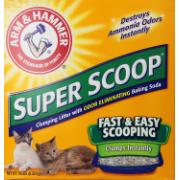 ARM & HAMMER SUPER SCOOP CLUMPING LITTER WITHOUT FRAGRANCE 6.35KG