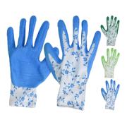 GARDEN GLOVES POLYESTER 3 ASSORTED COLORS