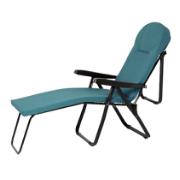 LOUNGER BED CORAL BLUE 103X60X18CM