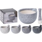 PESTLE AND MORTAR 4 ASSORTED COLORS