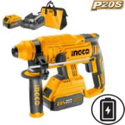 INGCO CRHLI22012 BATTERY IMPACT DRIVER 20V WITH SDS PLUS
