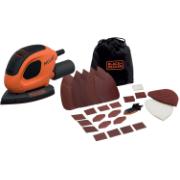 BLACK & DECKER BEW230BC-QS ELECTRIC SANDER MOUSE 55W WITH 6 GRINDING SHEETS