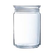LUMINARC PURE JAR STORAGE JAR WITH GLASS LID 1L
