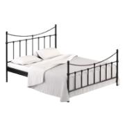TIMELESS DOUBLE BED 150X200CM ANTHRACITE