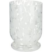 CANDLE HOLDER 11X15CM WHITE