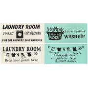 LAUNDRY METAL HANGING SIGN 1 PC