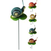 SNAIL ON STICK 70CM 4 ASSORTED COLORS