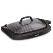 TEFAL CB6A0827 PLANCHA ELECTRIC GRILL WITH LID BLACK 2000W