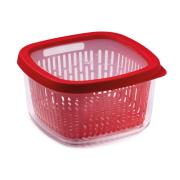 AROMA PLASTIC FOOD CONTAINER 1.5L RED