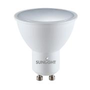 SUNLIGHT LED 4.5W LAMP GU10 400LM 4000K 120° FROSTED