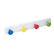 HANGER 4 ABS KNOBS COLOR 2 - WHITE