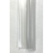 F SHAPE PLASTIC STRIP FOR SLIDING SHOWER GLASS 6MM