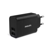 PHILIPS WALL CHARGER DUAL USB 